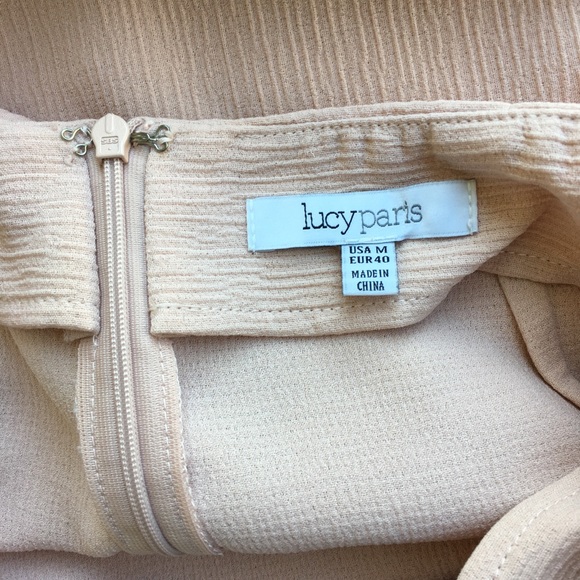 Trendy Lucy Paris Blush Pencil/Midi Skirt - Picture 7 of 7